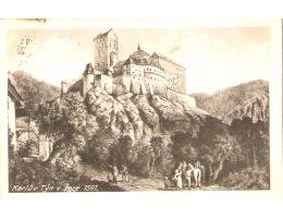 KARLŮV TÝN-KARLŠTEJN v roce 1591/r.1924 /M229-151