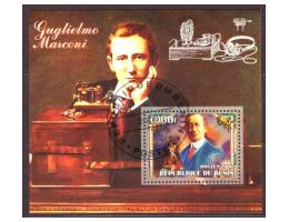 Benin - G. Marconi, vynálezce bezdrátové telegrafie