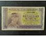 50 Kčs státovka 1945-53 série JG 438980