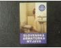 Slovenská armatúrka Myjava 1989 - kartičkový kalendářík