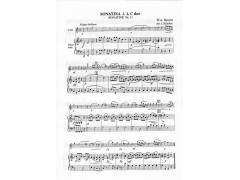 W. A. Mozart - Sonatina č. 1 C-dur (flétna + klavír)