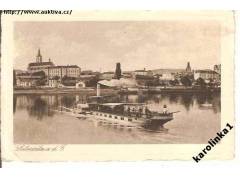 LITOMĚŘICE + loď - parník /rok1925?*OA190