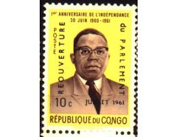 Kongo Kinshasa 1961 Prezident Kasawubu, Michel č.74 **