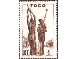 Togo 1941 Příprava potravy domorodci, Michel č.132 **