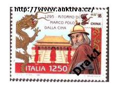 Itálie 1996 Návrat Marca Pola z Číny, Michel č.2424 **