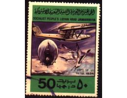 Libye 1978 Letadlo a vzducholoď Michel č.685 raz. vada sleva