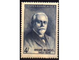 Francie 1942 André Blondel,  Michel č.562 **