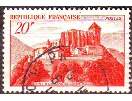 Francie 1949 St. Bernard, Pyreneje, Michel č.857 raz.