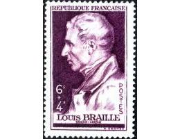 Francie 1948 Louis Braille, Michel č.808 **