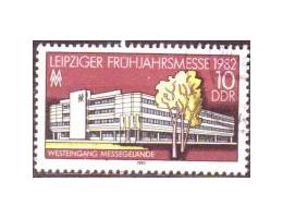 NDR 1982 Lipský veletrh západní vstup, Michel č.2683 raz.