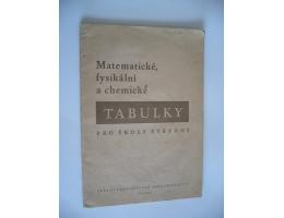 Matematické, fysikální a chemické tabulky (1952)