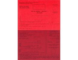 Poštovní formulář Doručenka cizina 11-062 (I-1957) - KNT 02 