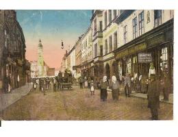 PROSTĚJOV =ŽIVÁ ULICE = TRH /rok1920?*AA4949