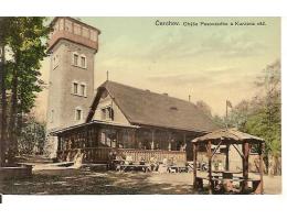 POŠTOVNA ČERCHOV =ŠUMAVA=ROZHLEDNA+ HOSPODA /rok1915?*AA5366