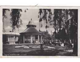 Lázně Poděbrady  r.1932  lázeňský park hudební pav.  °51938