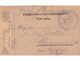 FELDPOST=do HEŘMANICE MICHALKOVICE=rok1916*c2747