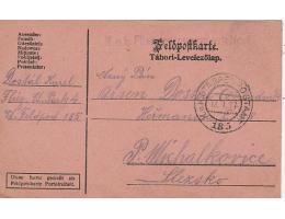 FELDPOST=do HEŘMANICE /MICHALKOVICE/rok1917*c2807