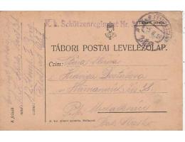 FELDPOST=do HEŘMANICE /MICHALKOVICE/rok1918*c2811