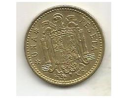 Španělsko 1 peseta 1966-73 (5) 6.22