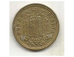 Španělsko 1 peseta 1966-75 (5) 6.21
