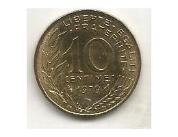 Francie 10 centimes 1979 (6) 2.09