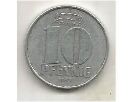 Německo NDR 10 pfennig 1963 A (6) 21.68