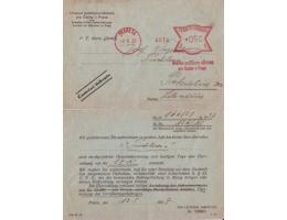 1937 Praha 14 VO Urazová pojišťovna dělnická pro Čechy v Pra