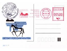2000 Brno 26 VO Celostátní výstava poštovních známek Brno 20