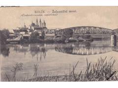 KOLÍN +ŽELEZNICE  VIADUKT /rok1924?*BE8140