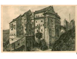 PERNŠTEJN HRAD - E.KOSA /r.1925 /M230-162