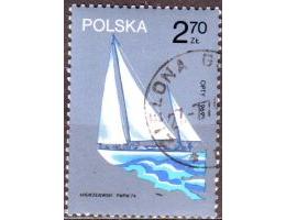 Polsko 1974 Slavné polské námořní jachty, Michel č.2319 raz.