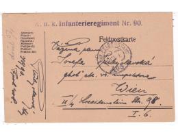 FELDPOST DO=WIEN=rok1918*c13000