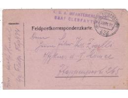 FELDPOST NA BOJIŠTĚ==rok1917*c13004