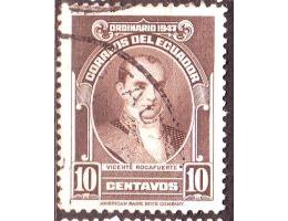 Ekvádor 1947 Prezident Vicente Rocafuerte, Michel č.627 raz.