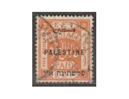 Palestina (Britská správa) 1920 Arabský, anglický nápis, pře
