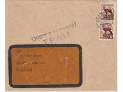 Slovensko 1945 Bratislava 1 Dopis adresovaný do Nitry 7.III,