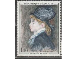 Francie 1968 Portrét od Auguste Renoir, Michel č.1643 **