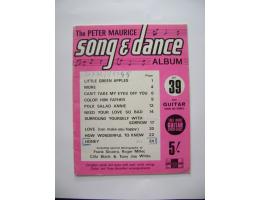 Peter Maurice SONG & DANCE album 39 noty kytara
