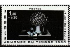Francie 1980 Den známky, obraz od Mario Avati, Michel č.2197