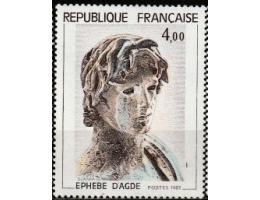 Francie 1982 Antická socha  Ephebe z AAgde, Michel č.2332 **