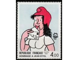 Francie 1983 obraz od  Jean Effel, Michel č.2415 **