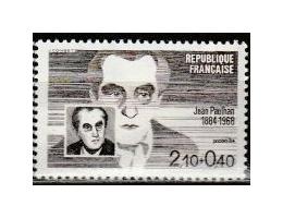 Francie 1984 Jean Paulhan,spisovatel,  Michel č.2470 **