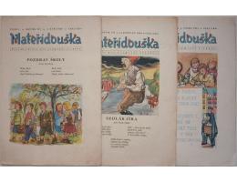 Mateřídouška 1950-51, Sekora celá čísla