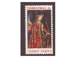 USA - vánoční známka, umění Van Eyck, Christmas **