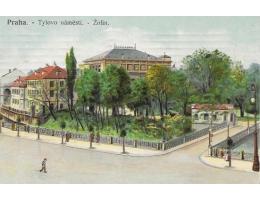 PRAHA -TYLOVO NÁM.-ŽOFÍN /r.1908 /M355-19