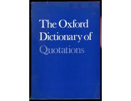 The Oxford Dictionary of Quotations - Second Edition
