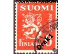 Finsko 1945 Znak - lev, Michel č.307 raz