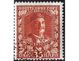 Černá Hora 1910 Král Nikola I., Michel č.81 raz.