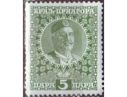 Černá Hora 1913 Král Nikola I., Michel č.88 *N zuby sleva