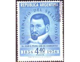 Argentina 1956 Guvernér J. Gregorio, Michel č.641 raz.